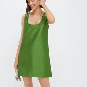 Tuckernuck Green Dupioni Mollie Dress